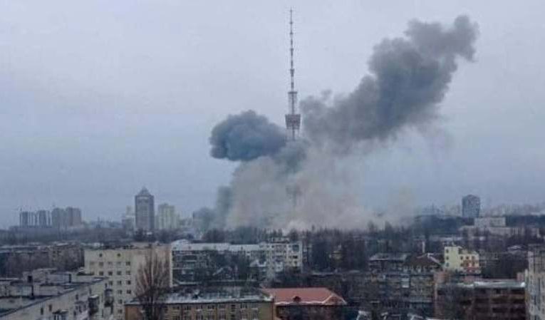 रुसद्वारा युक्रेनको राजधानी शहरमा पुन: आक्रमण