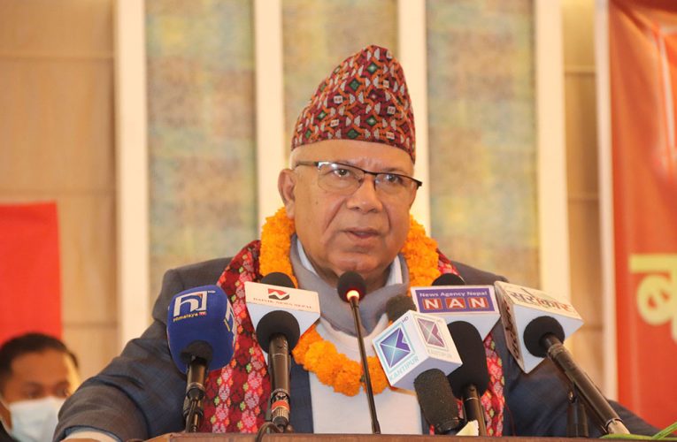सत्तारुढ गठबन्धनको भर छैन : अध्यक्ष नेपाल
