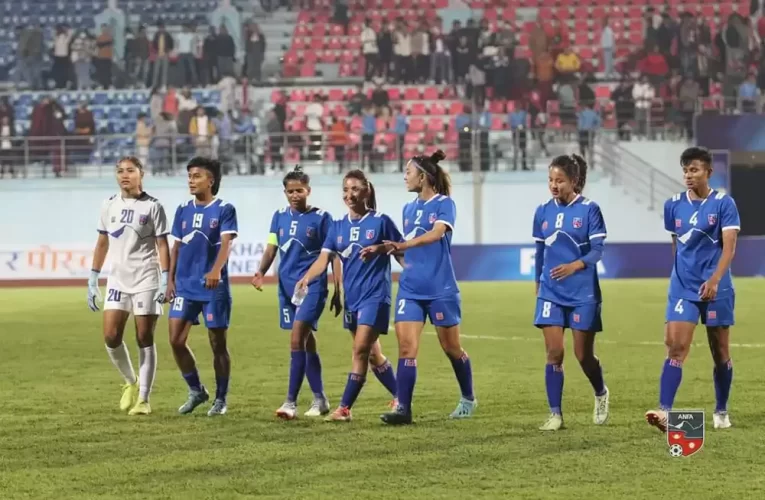 एशियन गेम्सको महिला फुटबलमा बंगलादेशसँग नेपाल बराबरीमा