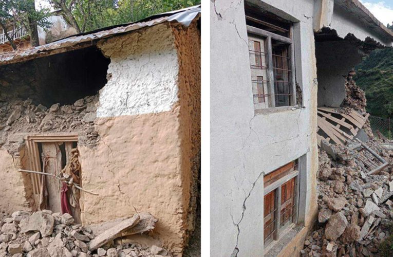 जाजरकोट भूकम्प : अस्थायी आवासको पहिलो किस्ता वितरण प्रारम्भ