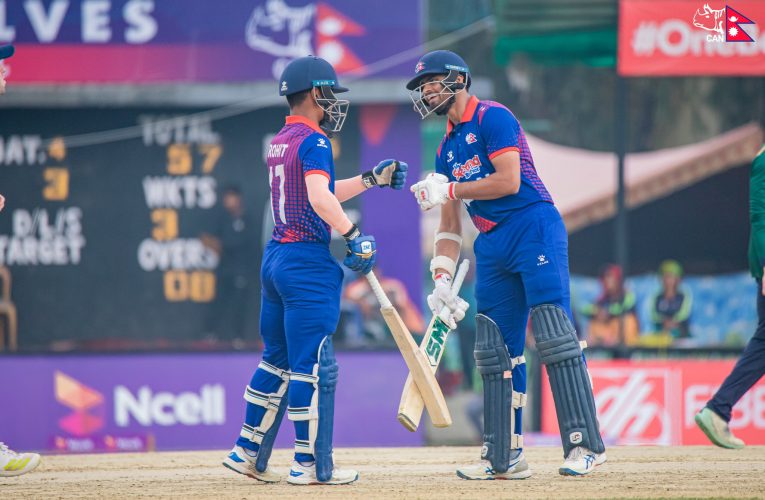 दोस्रो खेलमा आयरल्याण्ड ए माथि नेपाल ७१ रनले विजयी