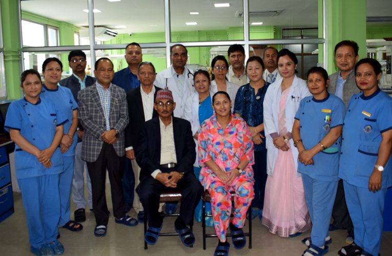 नेपाल मेडिकल कलेजको एनआइसियूको स्तरोन्नति गर्दै नयाँ वेड थप